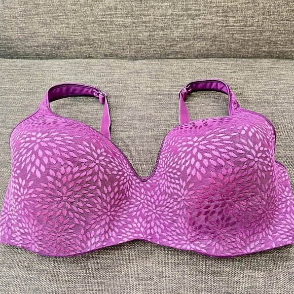 42DD Razzleberry Playtex Secrets Body Revelation Underwire Bra #4228 LNWOT - Picture 1 of 6